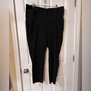 Lane Bryant The Allie Black patterned pants
